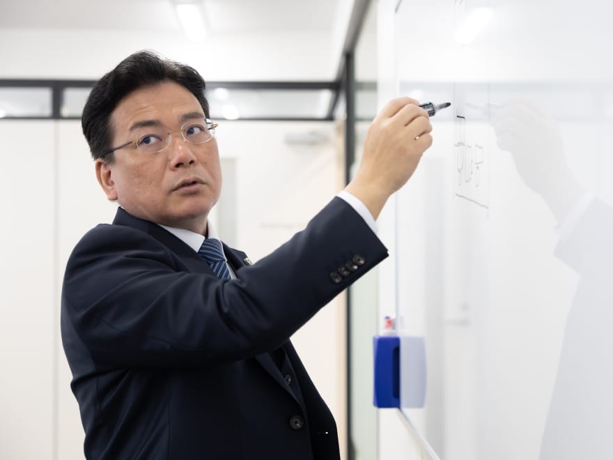 ホワイトボード利用シーン